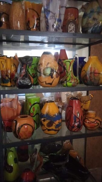 Atelier de sticla suflata manual