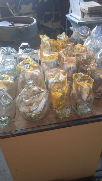 Atelier de sticla suflata manual