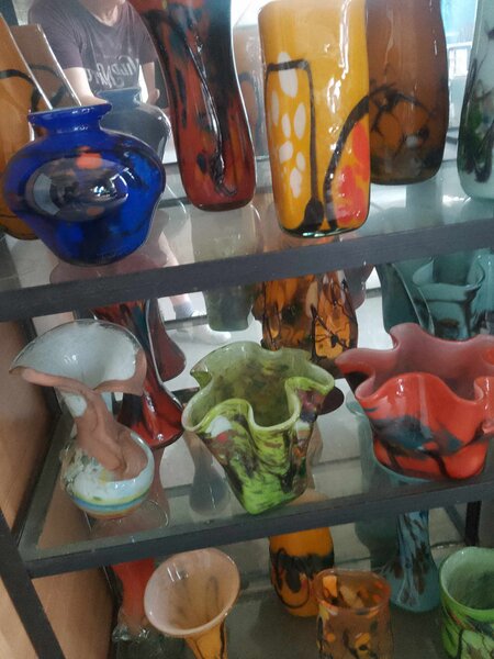 Atelier de sticla suflata manual