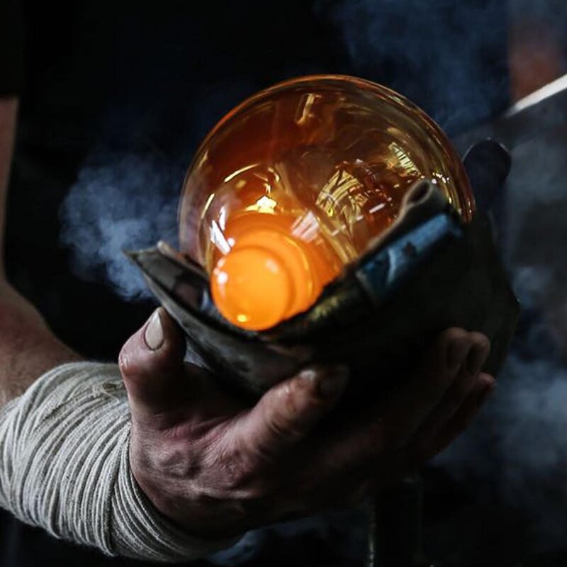 Atelier de sticla suflata manual